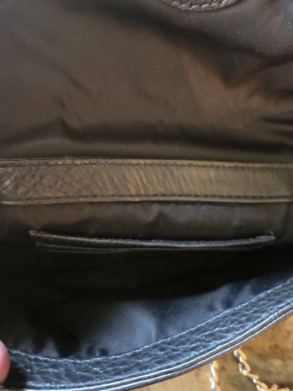 Tory Burch Black Leather Crossbody Bag and Wallet Set
